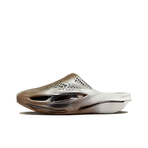 MMW x Nike 005 Slide Нет Особенный Эффект Домашние тапочки Унисекс Коричневый