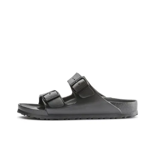 Birkenstock Резиновая подошва Слипоны Женские Черный Узкая версия