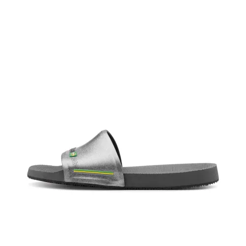 Havaianas Резина Слайд Унисекс Графитовый Серый
