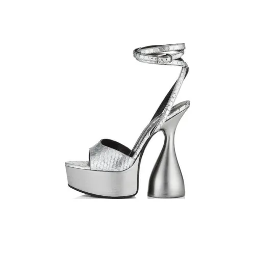 TOM FORD Модный Сандалии Женские Серебряные