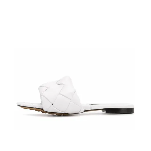 Bottega Veneta Lido Слипоны Женские Белые