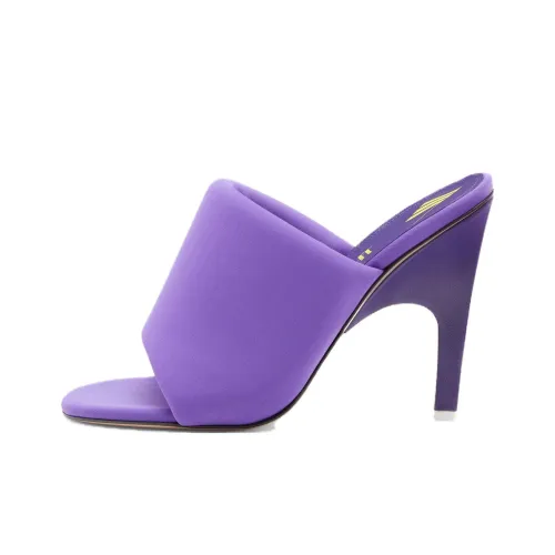 The Attico Слипоны 10,5 см Женские Фиолетовые