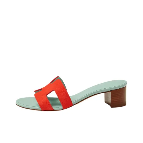 HERMES Слипоны Женские Зеленые