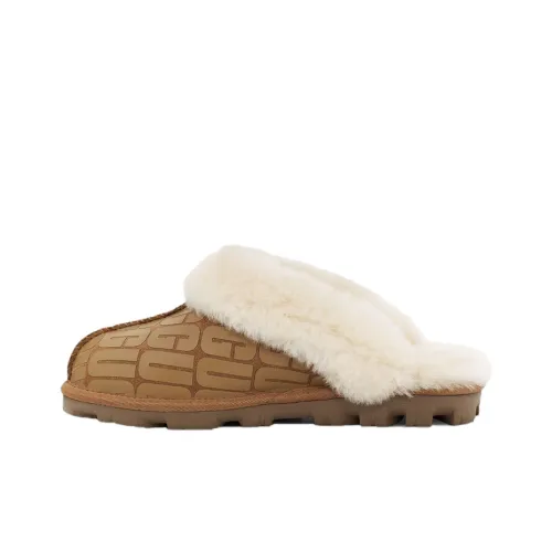 UGG COQUETTE Тапочки Женские Каштановый