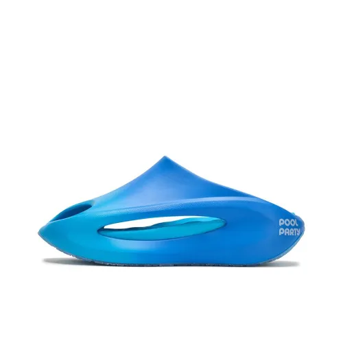 LOL x Yun You Slay Тихий Слипон Унисекс Глянцевое покрытие Синий