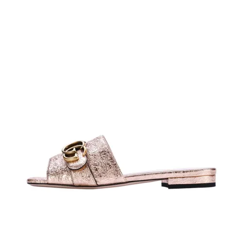 GUCCI Слипоны Женские Серебряные