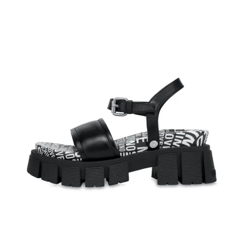 LOVE MOSCHINO One Ремешок Сандалии Женские Черные