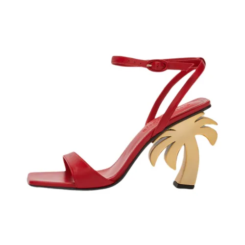 PALM ANGELS One Ремень Сандалии Женские Red