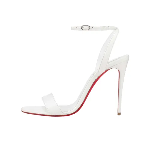 CL Loubigirl Стильные Сандалии Женские Белые