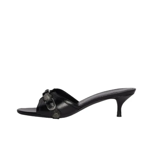 Balenciaga Cagole Стильные Сандалии Женские Черные