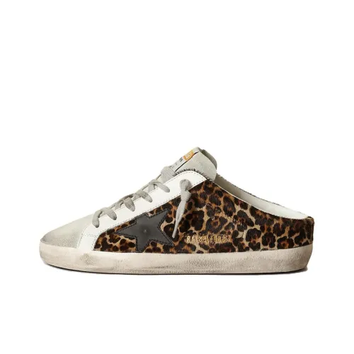 Golden Goose Супер Звезда Sabot Домашние тапочки Женские Коричневый