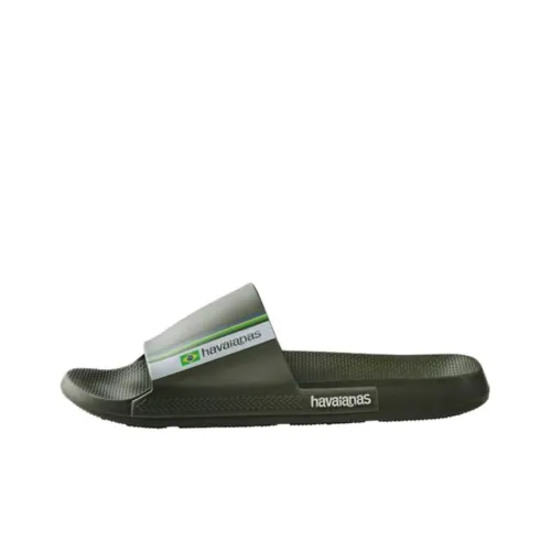 Havaianas Противоскользящие Антибактериальные Слипоны Унисекс Зеленые