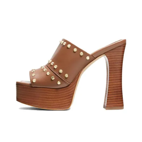 MICHAEL KORS Jagger Слипоны Женские Коричневый