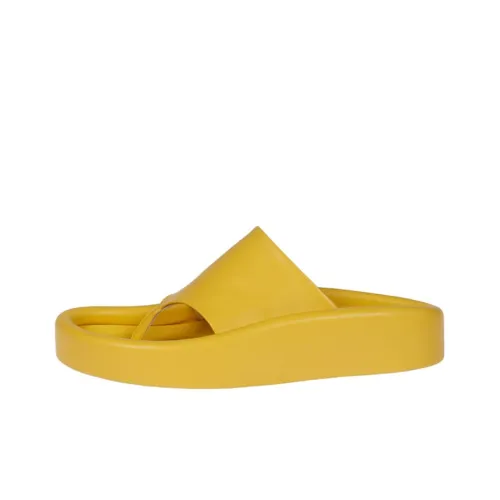 MM6 MAISON MARGIELA Шлепанцы Женские Желтые