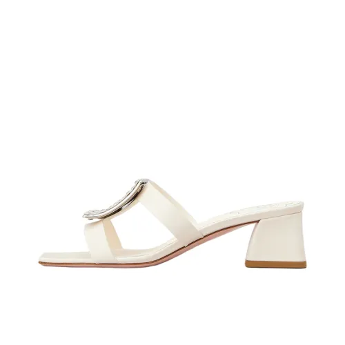 Roger Vivier Слипоны Женские Ecru