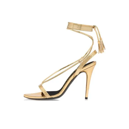 TOM FORD One Ремешок Сандалии Женские Золотые