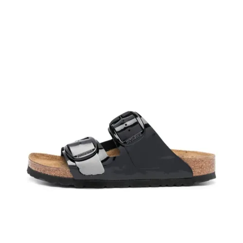 Birkenstock Arizona Big Buckle Слипоны Женские Черный Коричневый