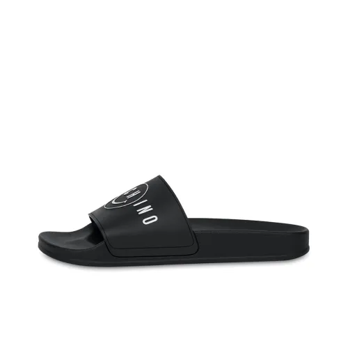 MOSCHINO Резина Sole Quick-Dry Slide Men's Black