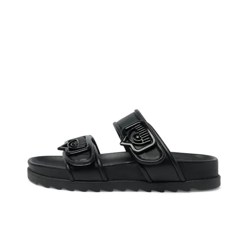 CHIARA FERRAGNI Слипоны Женские Черные