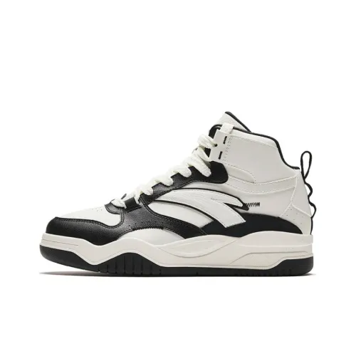 ANTA Wave Обувь Амортизация MID Топ Скейтбординг Мужской Черный