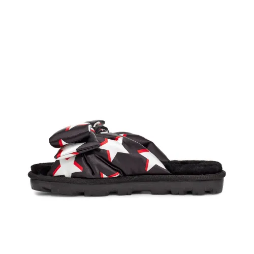 UGG Резиновая подошва устойчивая к истиранию слипоны женские черный