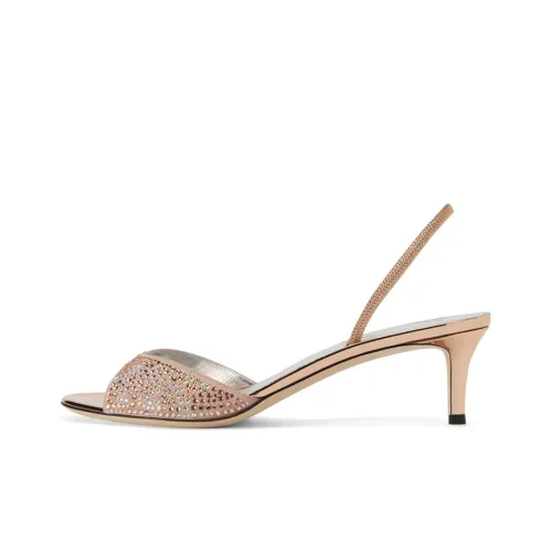 Giuseppe Zanotti GZ Стильные Сандалии 5 см Женские Розовые