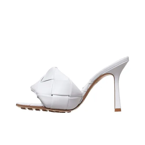 Bottega Veneta Lido Слипоны Женские Белые