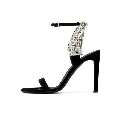 Giuseppe Zanotti GZ One Ремешок Сандалии Женские Черные