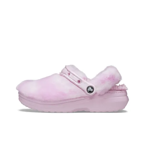 Crocs Classic Clog Low Top Шлепанцы Женские Балет Розовый