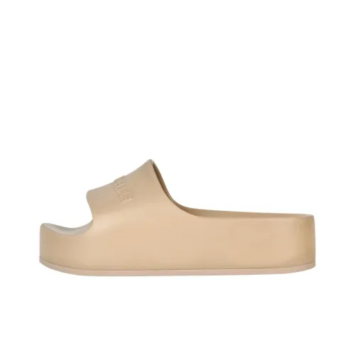 Balenciaga Chunky Слипоны Женские Бежевые