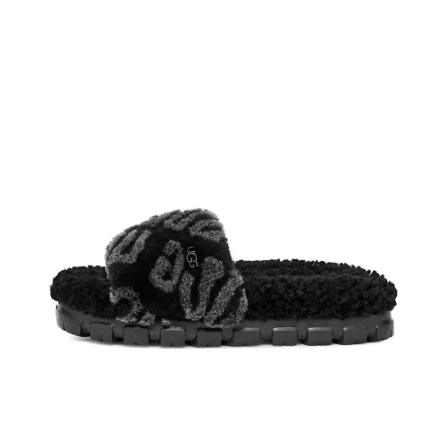 UGG Слипоны Черные Женские