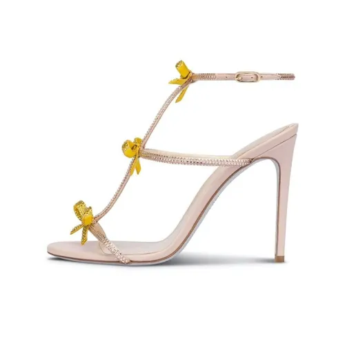 RENE CAOVILLA Caterina one Ремень Сандалии Женские Розовый