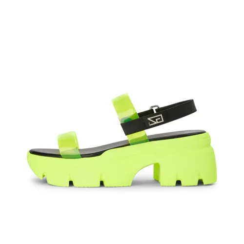 Giuseppe Zanotti GZ Apocalypse Лето One Ремень Сандалии Женские Зеленый