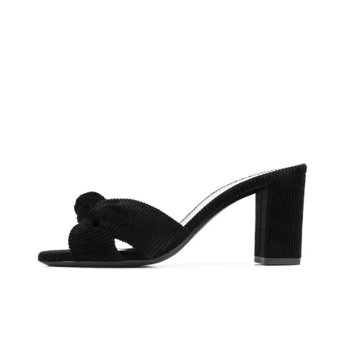 SAINT LAURENT Слипоны Женские Черные