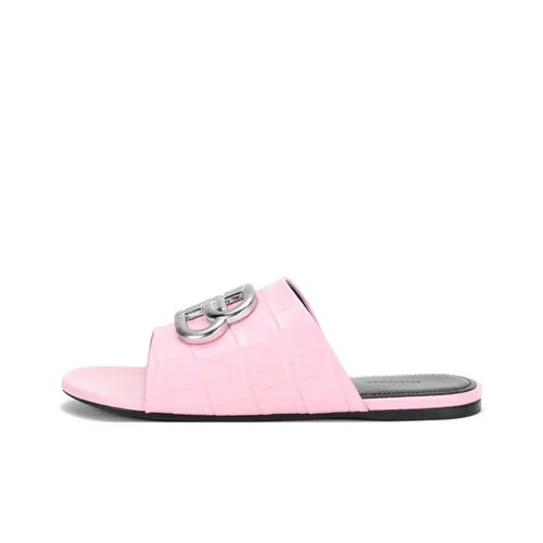 Balenciaga COSY Металл Слипоны Женские Светло-розовый