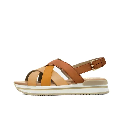 HOGAN H257 Пляжные сандалии Женские Коричневый