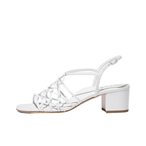 CHANEL Стильный Sandal Женские Белые