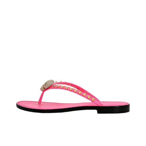 PHILIPP PLEIN Nappa Шлепанцы Женские Розовые