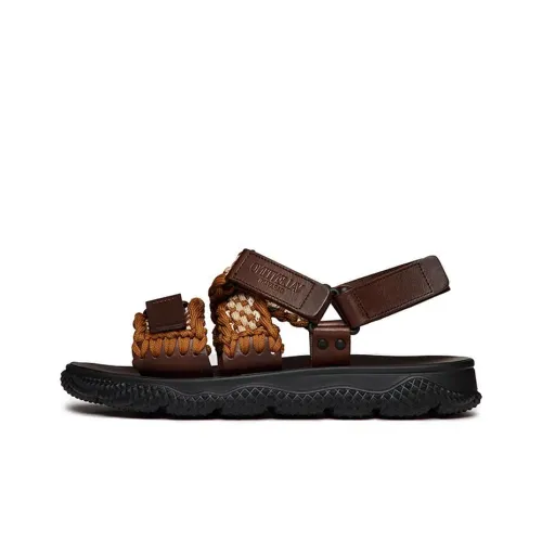 Valentino Пляжные сандалии Мужской Коричневый