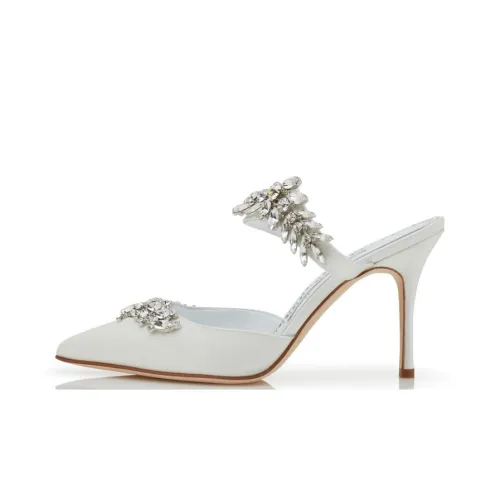 MANOLO BLAHNIK Домашние тапочки Женские