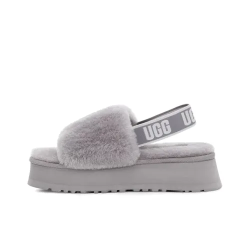 UGG DISCO Стильные Сандалии Женские Серые Фиолетовые