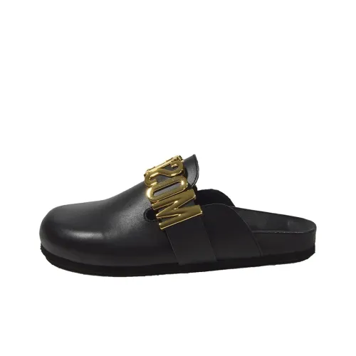 MOSCHINO Домашние тапочки Мужские Черные