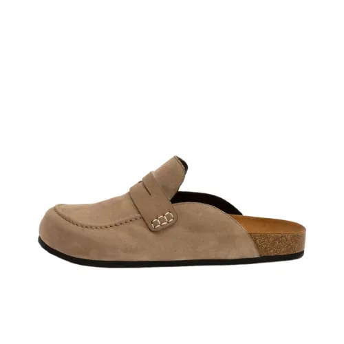 JW Anderson Резиновая подошва Домашние тапочки Женские CAMEL