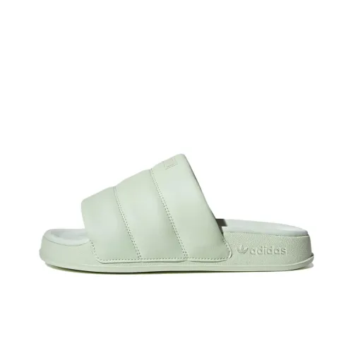 adidas originals Adilette Abrasion Resistant Слипоны Женские Светло-зеленый