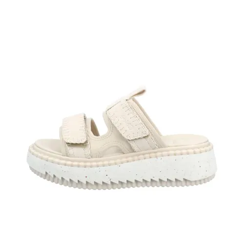 Chloe Слипоны Женские Белые