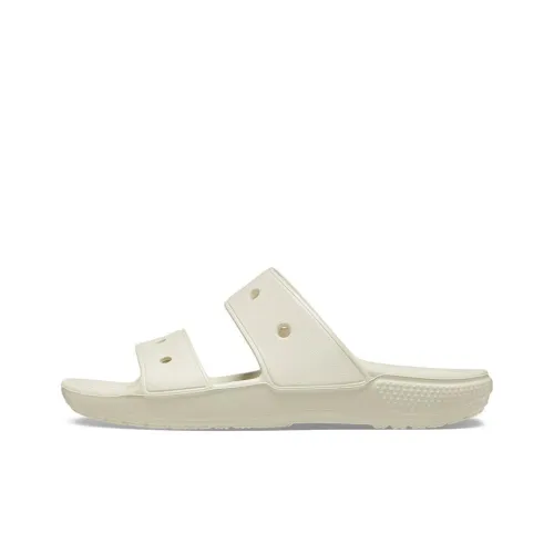 Crocs Classic Clog Резиновая подошва Слипоны Унисекс Костяной Белый