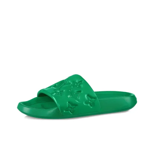 LOUIS VUITTON Waterfront Шлепанцы Мужские Зеленые