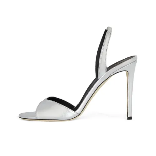 Giuseppe Zanotti GZ Lilibeth one Ремень Сандалии Женские Серебряные