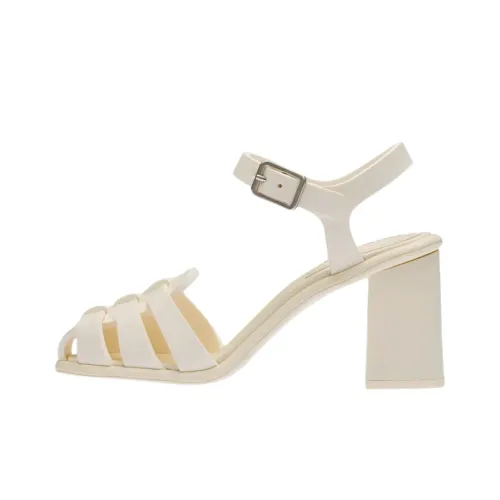 MIU MIU Римские сандалии Женские Слоновая кость