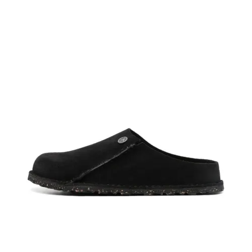 Birkenstock Резиновая подошва Тихий Домашние тапочки Женские Черный